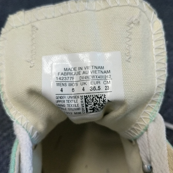 Converse all Star green, size 4 - Picture 8 of 8